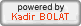 Powered By Kadir BOLAT